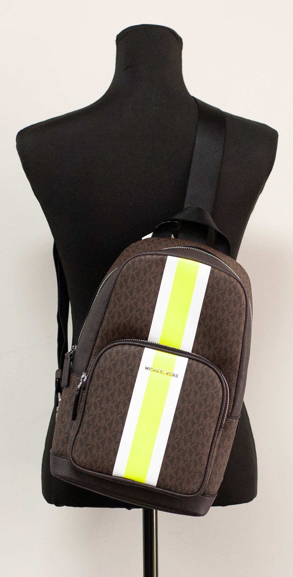 MICHAEL KORS MENS Cooper Backpack Bag Pebbled Leather in Nigeria