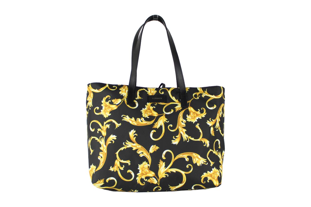 Versace stampato tote bag on white background