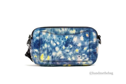 marc jacobs the watercolor snapshot crossbody back on white background