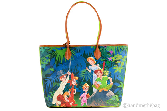 Dooney & Bourke Peter Pan tote back on white background