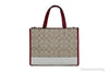 Coach Dempsey lunar new year tote back on white background