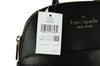 Kate Spade staci black dome backpack tag on white background