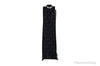 Michael Kors briley black logo crossbody side on white background