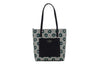 Kate Spade Daily herringbone floral tote on white background