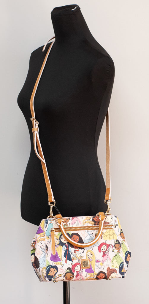 Dooney & Bourke Disney Princess satchel on mannequin