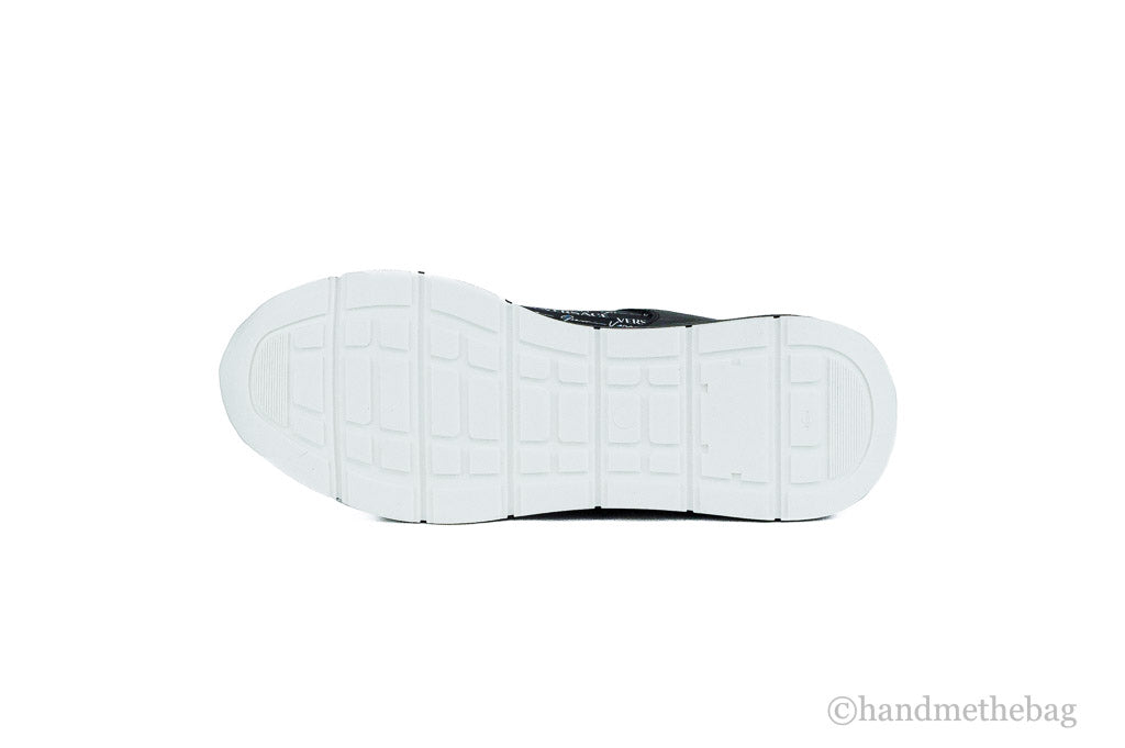 Versace logo sneaker bottom on white background