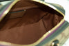 Coach X Disney Rowan villain patches satchel inside on white background