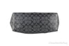 Coach Gallery graphite black tote bottom on white background