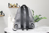 Michael Kors Kent Mens Nylon Grey Camo Print Orange Neon Shoulder Backpack Bag