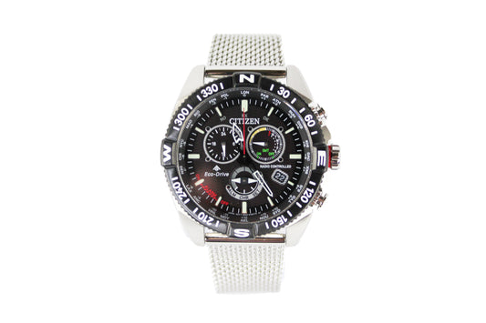 Citizen (CB5840-59E) Promaster Navihawk Chrono Eco Black Stainless Steel Watch