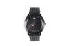 Movado Museum Sport Black Dial Black Silicone Band Watch