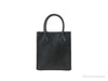 Michael Kors mercer black north south shopper bag back on white background