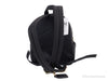 Coach brown black mini court backpack back on white background