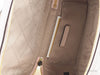 Michael Kors Jet Set powder blush trunk crossbody inside on white background