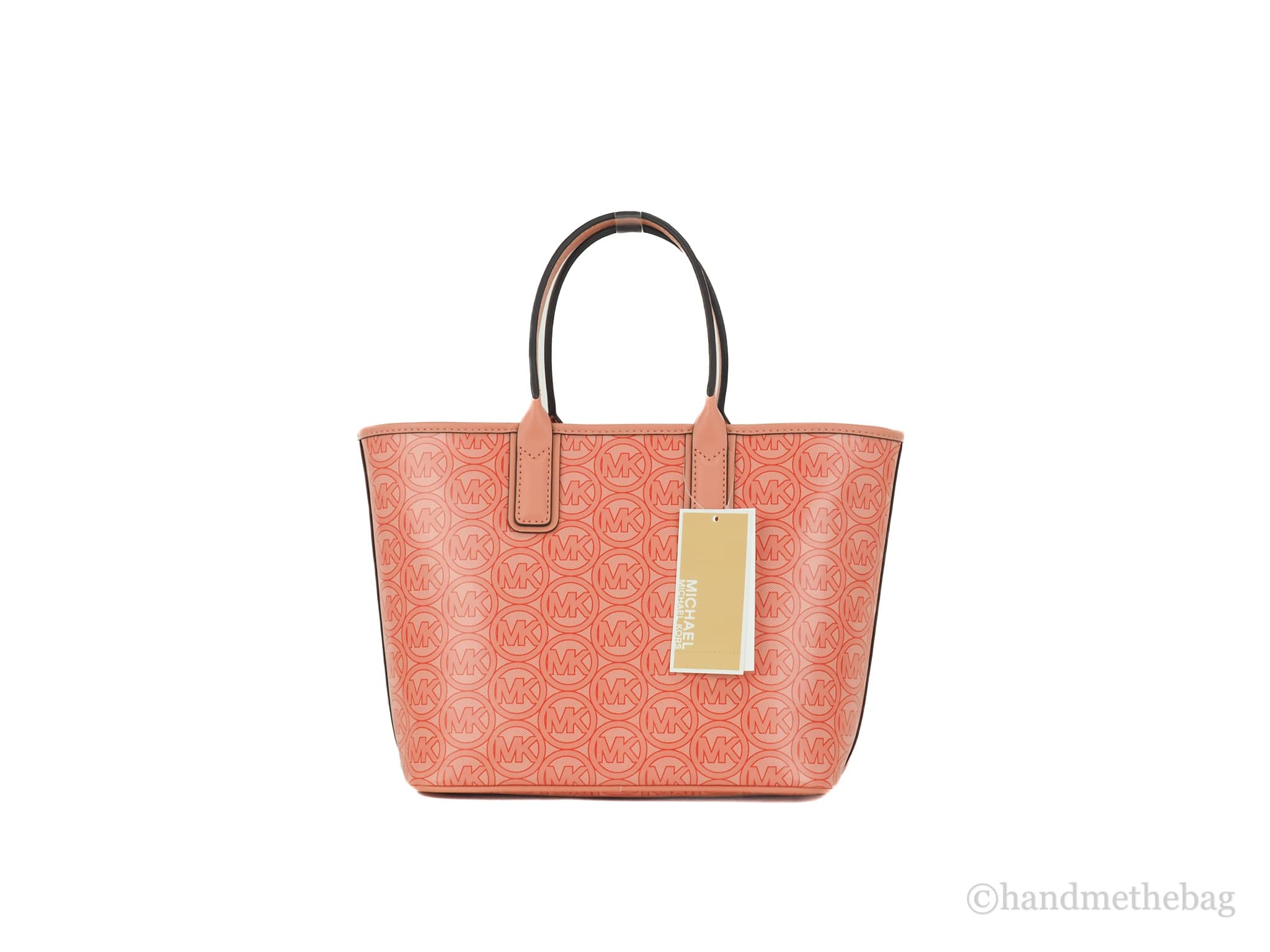 NWT Michael hotsell Kors Jodie Small Tote Bag Sherbert Jacquard Logo Recycled Polyester