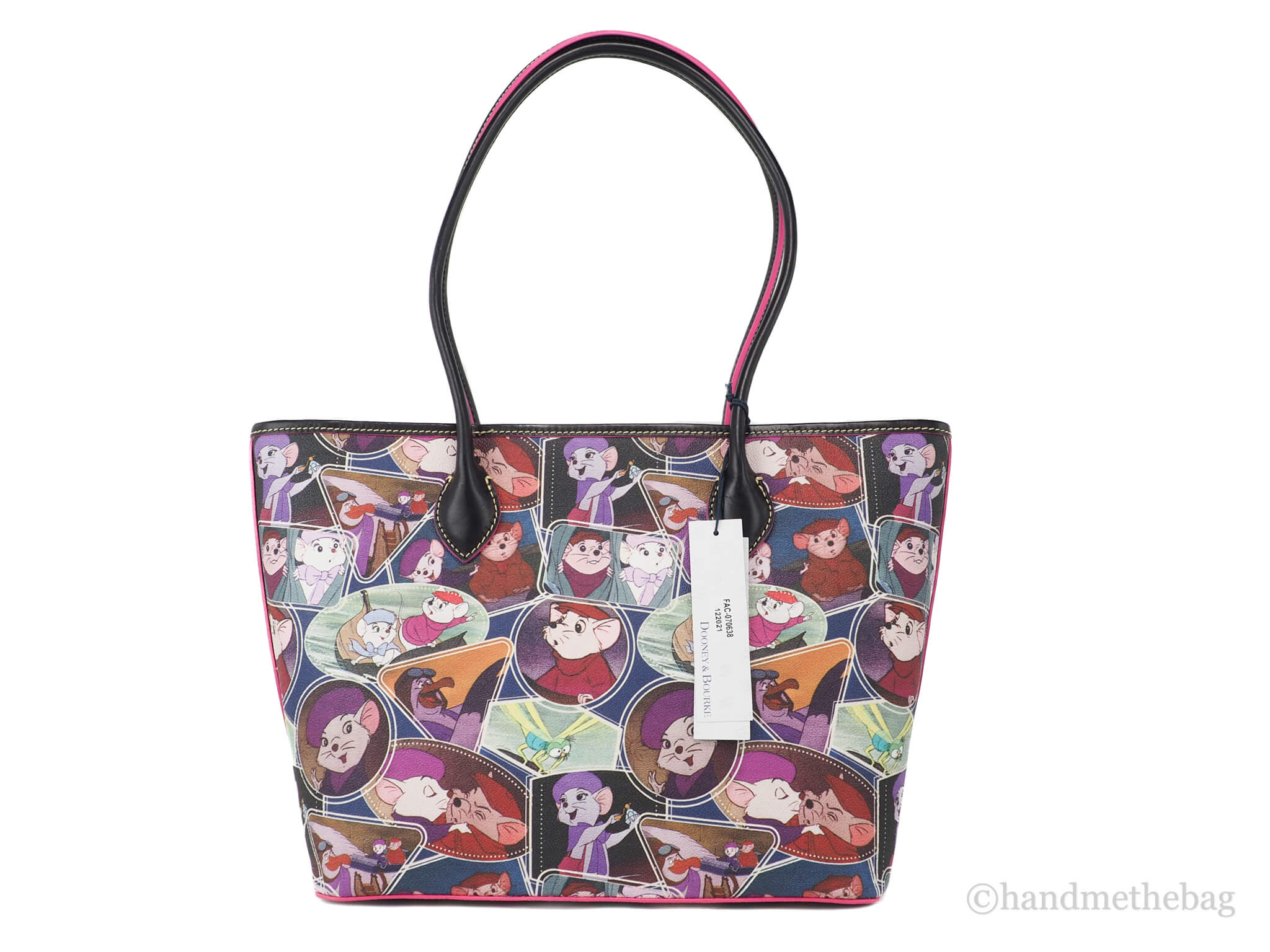 NWT Dooney & Bourke Disney Resucers Medium Shopper Tote Handbag Coated Canvas buying