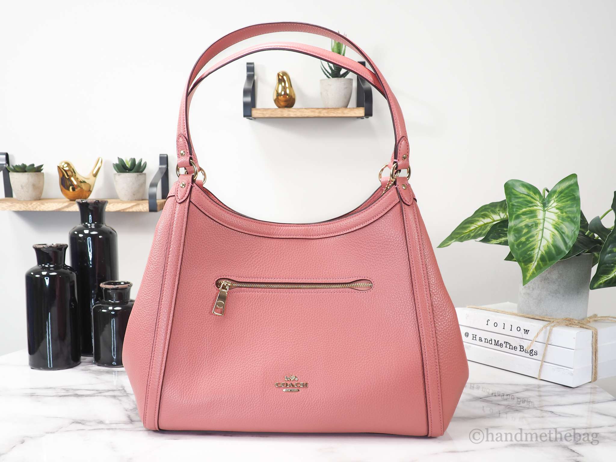 Coach factory Kristy leather shoulder bag