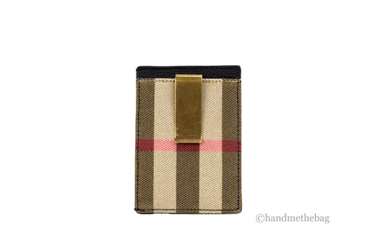 Burberry Luna House Check Coin Pouch Wallet