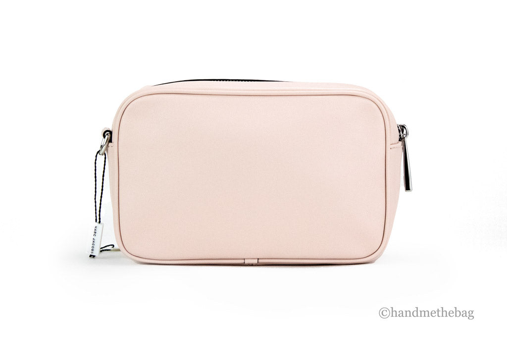 marc jacobs flash peach whip camera crossbody back on white background
