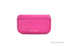 marc jacobs the j marc magenta shoulder bag back on white background