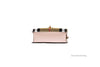 burberry macken pale orchid house check crossbody bottom on white background