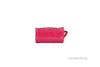 marc jacobs magenta the shiny crinkle micro tote bottom on white background
