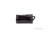 marc jacobs the shiny crinkle micro tote black bottom on white background