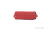 coach kacey colorblock red apple satchel bottom on white background