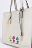 marc jacobs x peanuts woodstock tote detail on white background