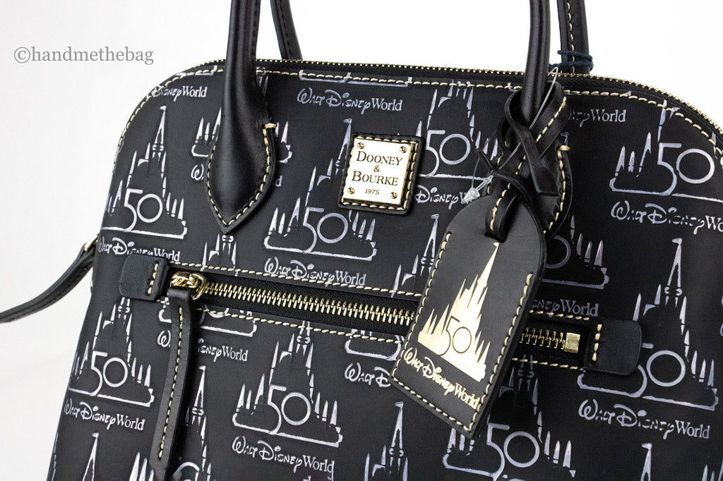 全国どこでも送料無料！ Walt Bourke & Dooney Disney Satchel Anniversary 50th World バッグ