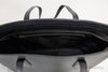 burberry ardwell black tote inside on white background