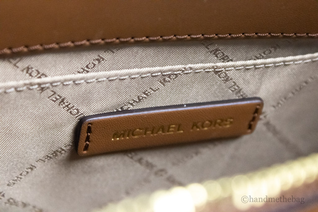 sheila small faux saffiano leather satchel michael kors｜TikTok Search