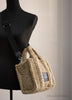 marc jacobs the teddy mini tote beige on mannequin