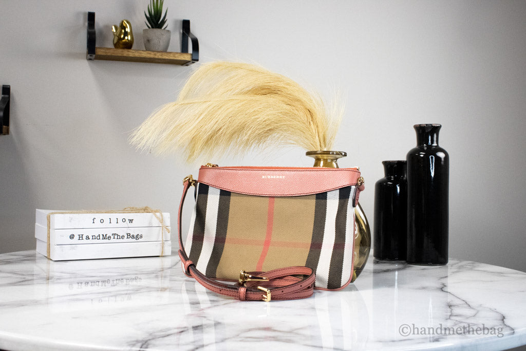 Pouch Peyton Burberry Burberry Peyton Check Crossbody Burberry