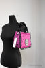 marc jacobs x peanuts fuchsia tote on mannequin