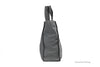 burberry trench charcoal grey econyl tote side on white background
