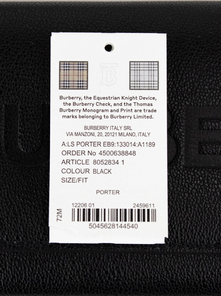 Burberry wallet tag outlet