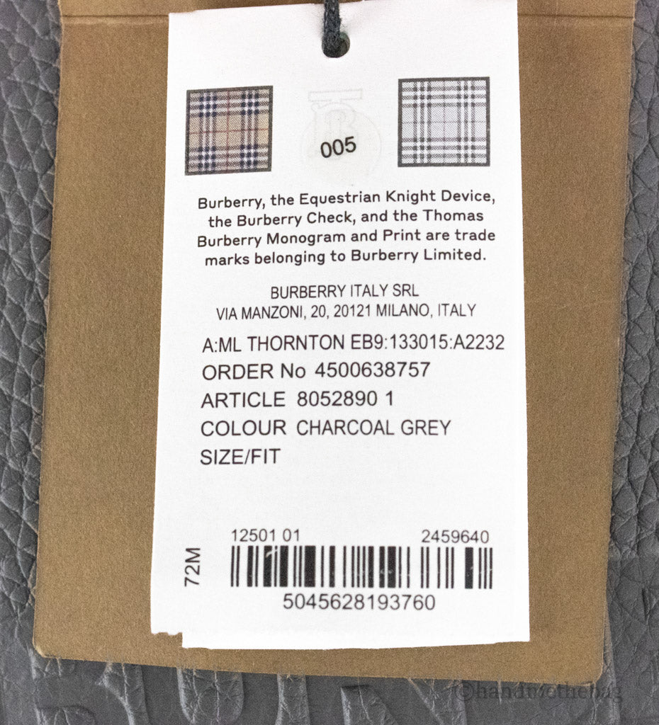 Thomas burberry label discount